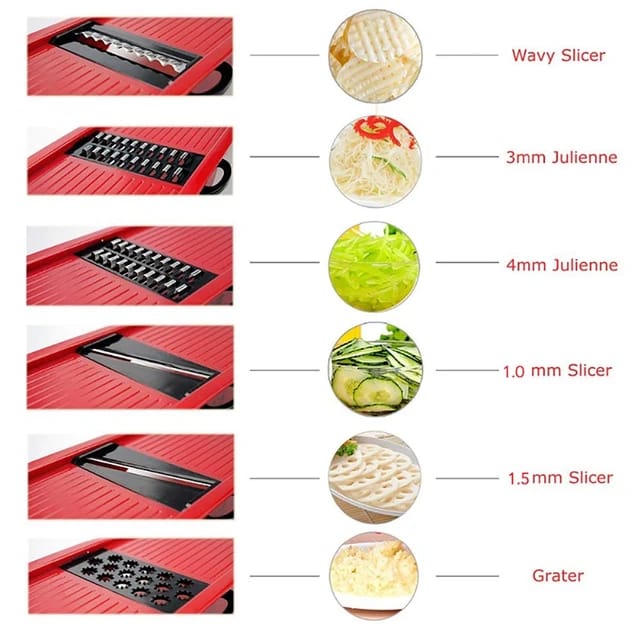 10 in 1 Vegetable Cutter Mandoline Slicer