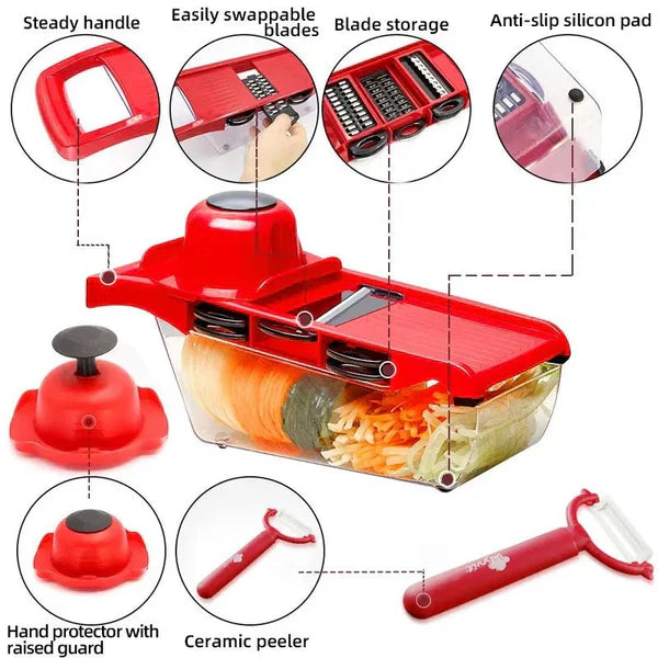 10 in 1 Vegetable Cutter Mandoline Slicer
